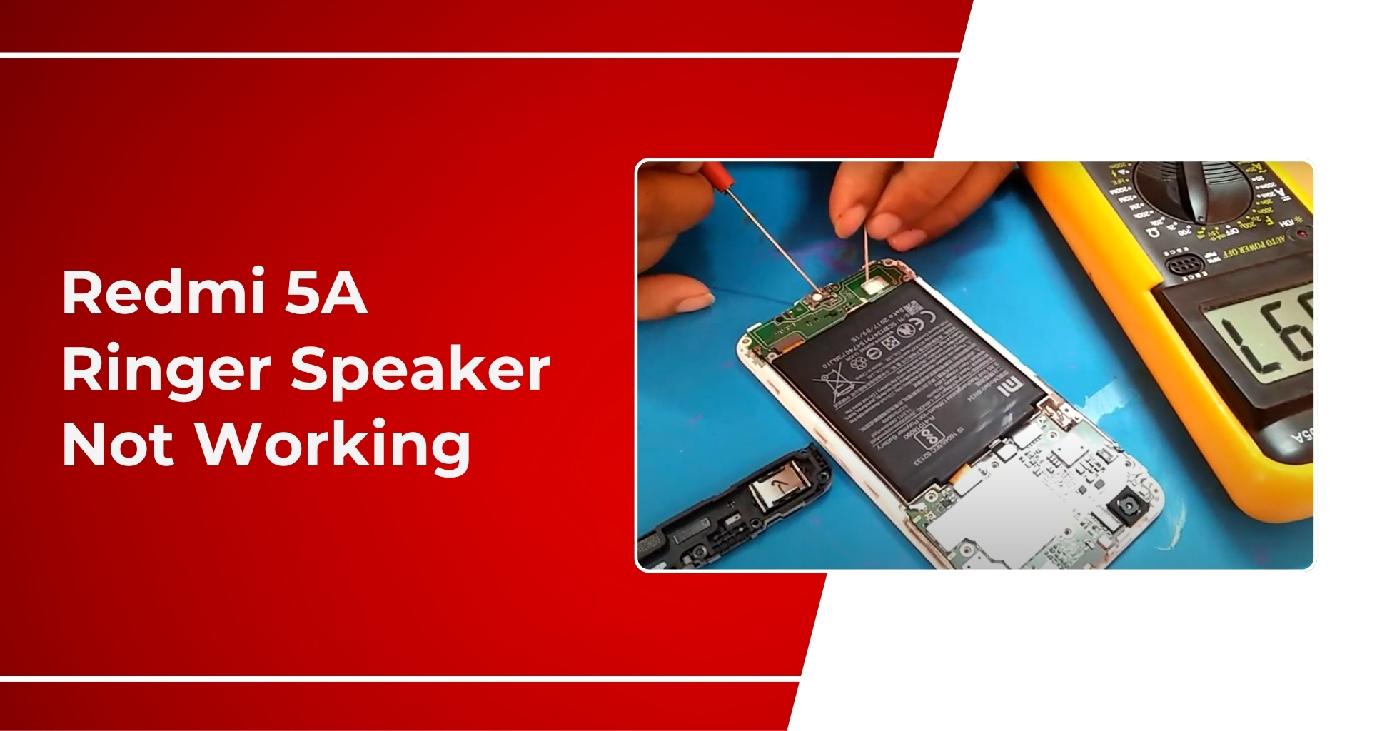 Redmi 5A Ringer Speaker Not Working Redmi 5A Ringer Speaker Not Working