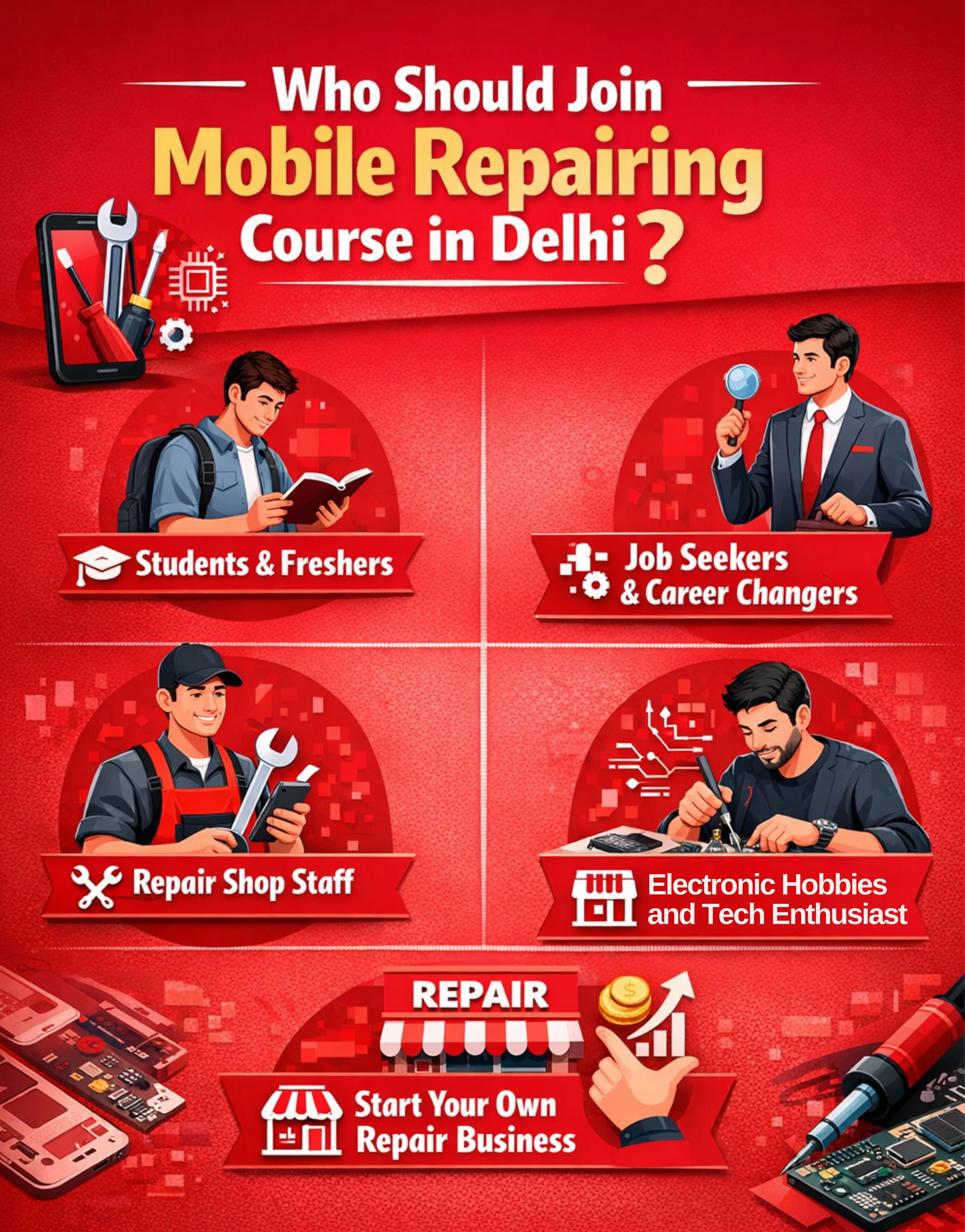Mobile Repairing Course in Delhi